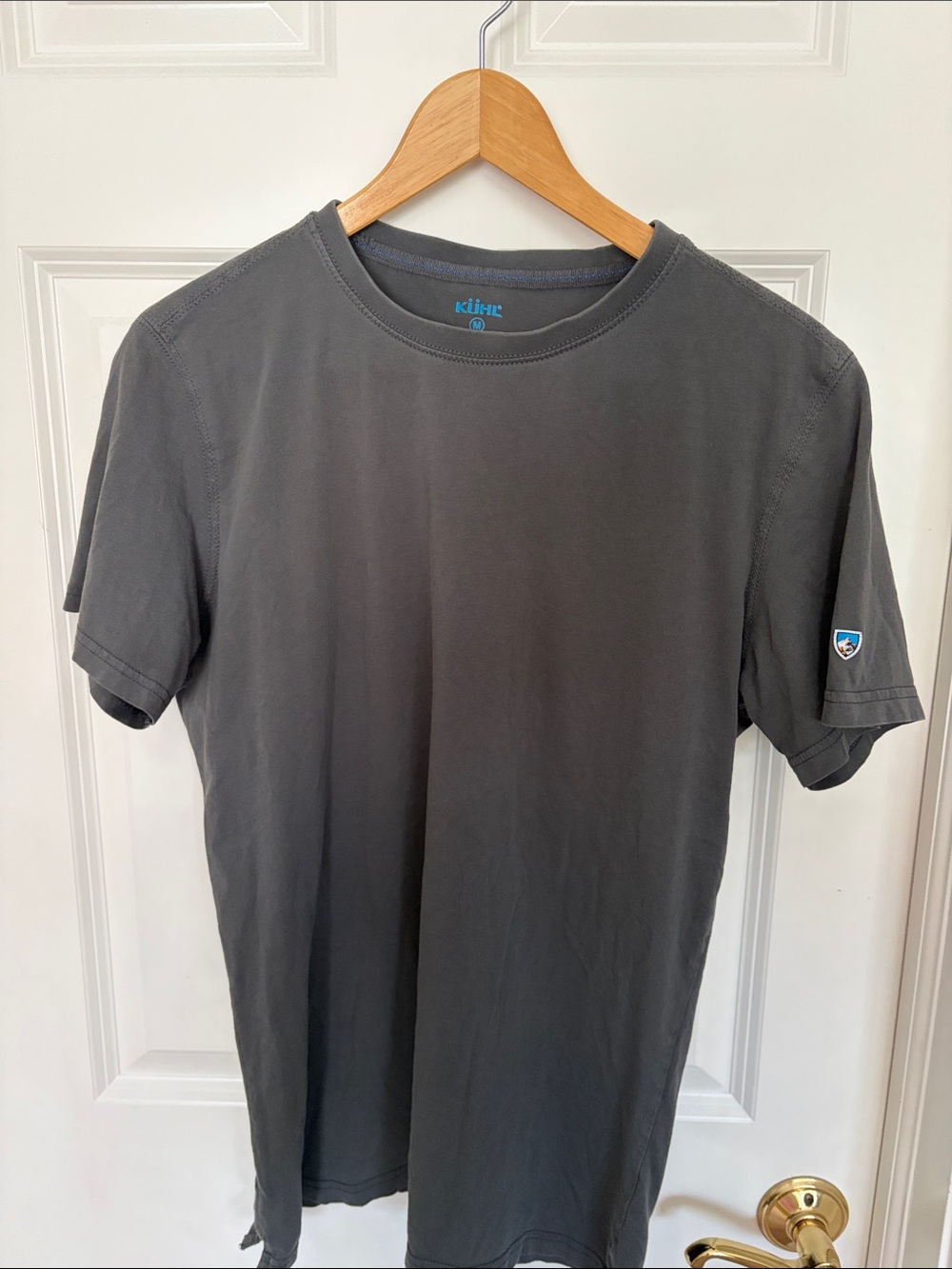 Kuhl Men's Short Sleeve Tee ā Charcoal